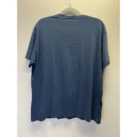 Express T-Shirt XL Lose Your Head Graphic Tee Blue Crew Neck Men’s Casual - Picture 4 of 4